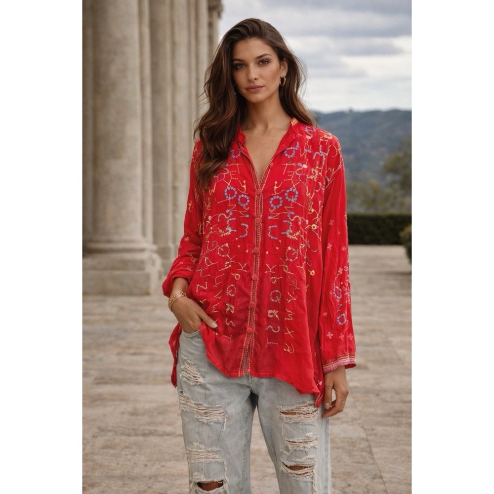 Johnny Was Letra Tunic S - Picture 2 of 15